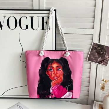 Sweetsaf Statement Art Tote Bag