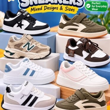 Kids Casual Sneakers – Stylish & Comfortable Everyday Shoes