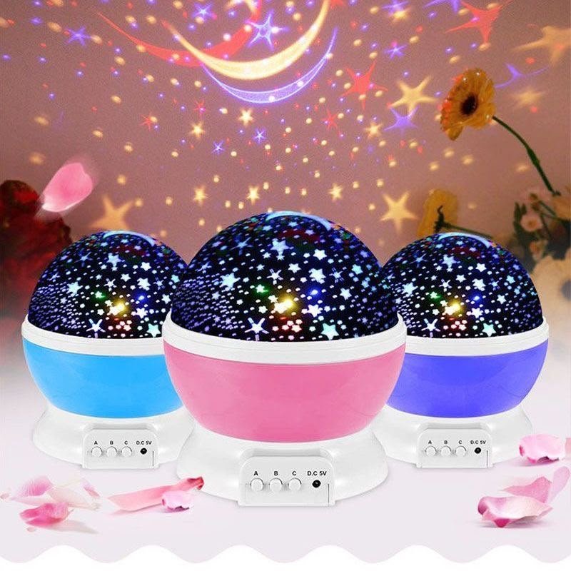 Xmas Sky Rotating Night Light Projector - Image 2